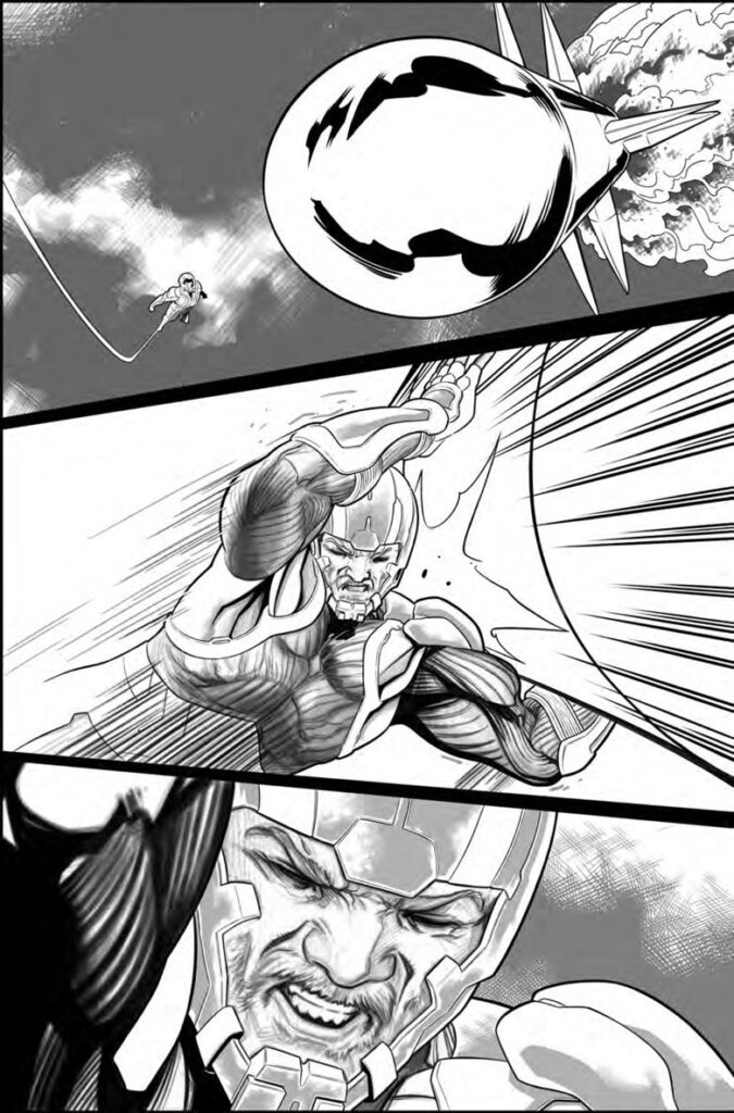 First Look: X-O MANOWAR #1 Inks