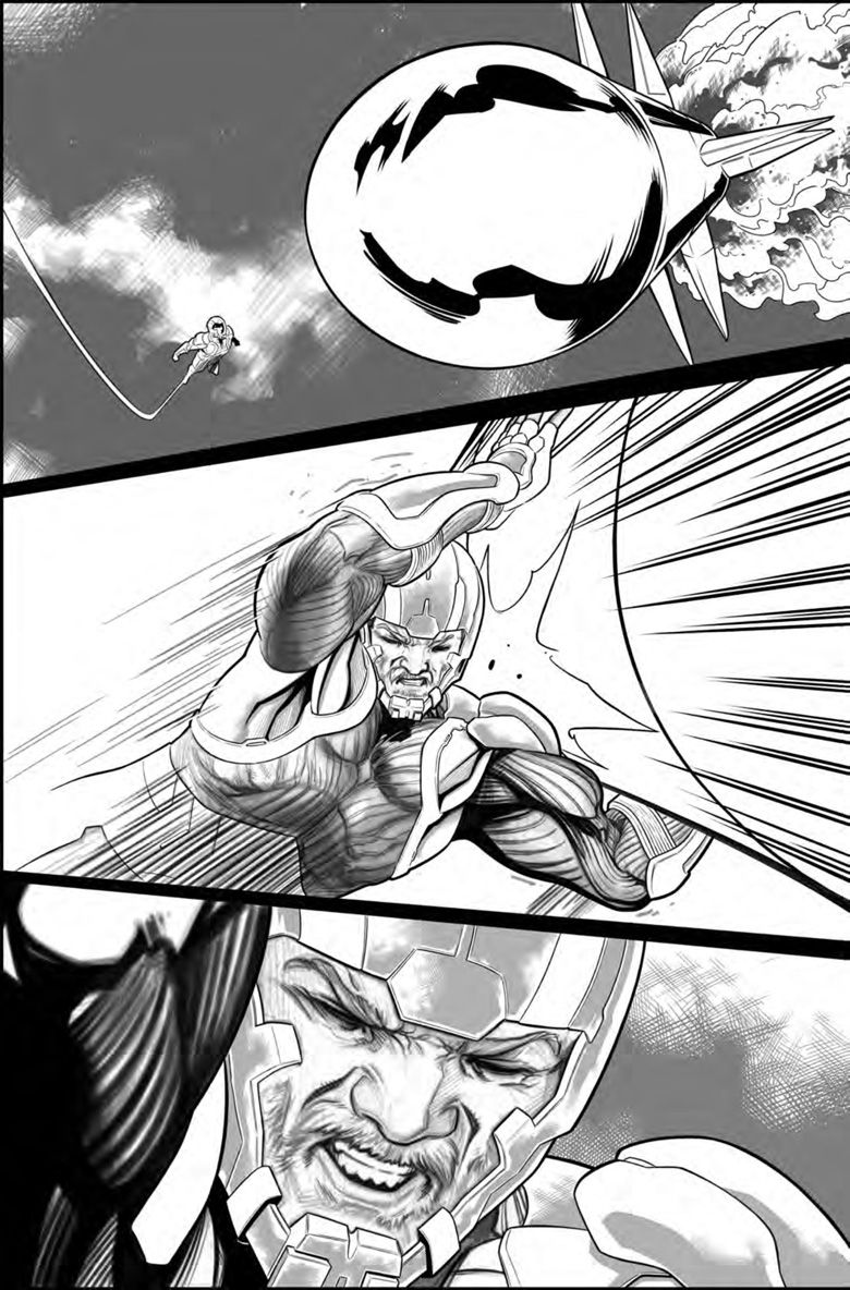 First Look: X-O MANOWAR #1 Inks