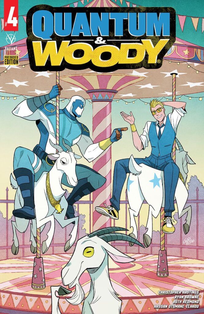 Quantum & Woody (@ValiantComics) #4 - Preview