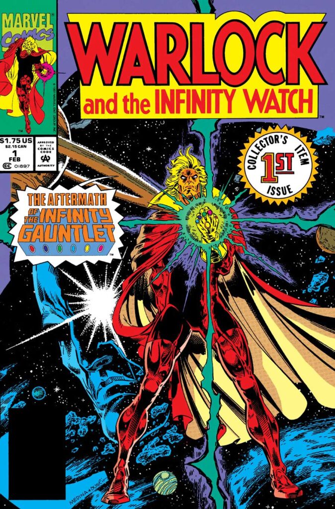 Warlock and the Infinity Watch #1 - Judgment released by Marvel on February 1992