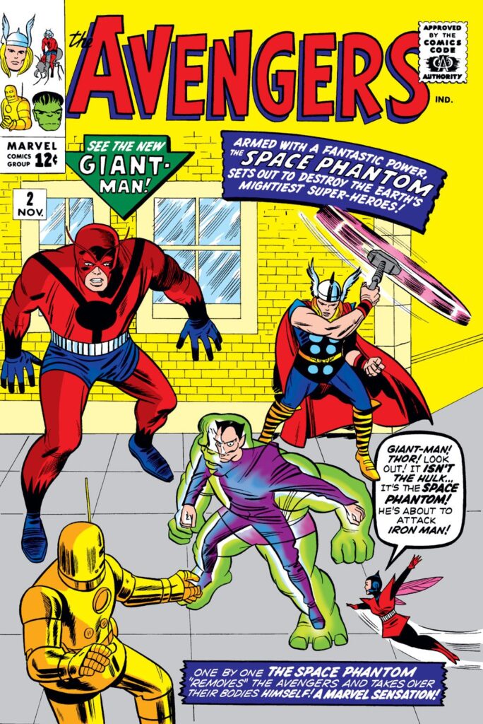 The Avengers #2 - The Avengers Battle the Space Phantom
