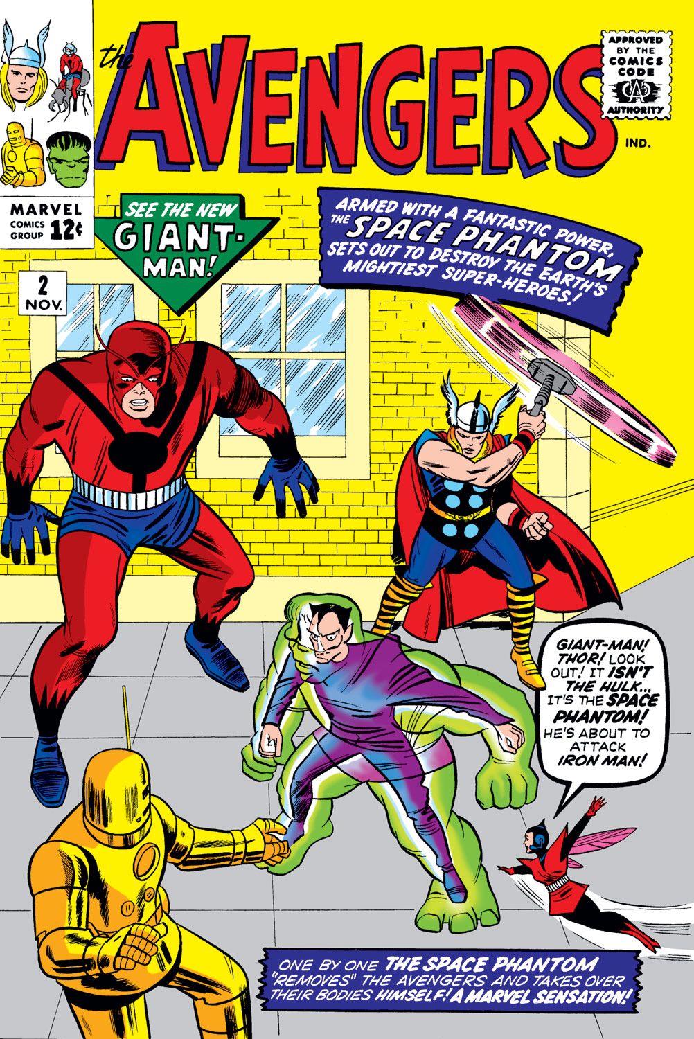 The Avengers #2 - The Avengers Battle the Space Phantom