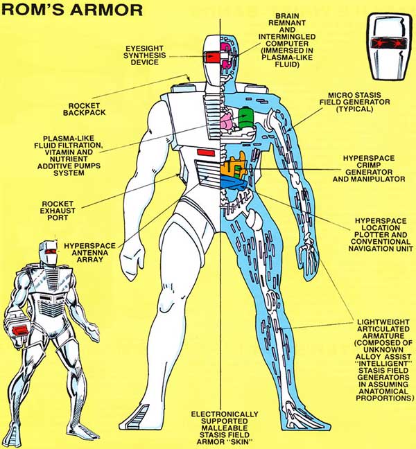 Rom #1 - Arrival! released by Marvel