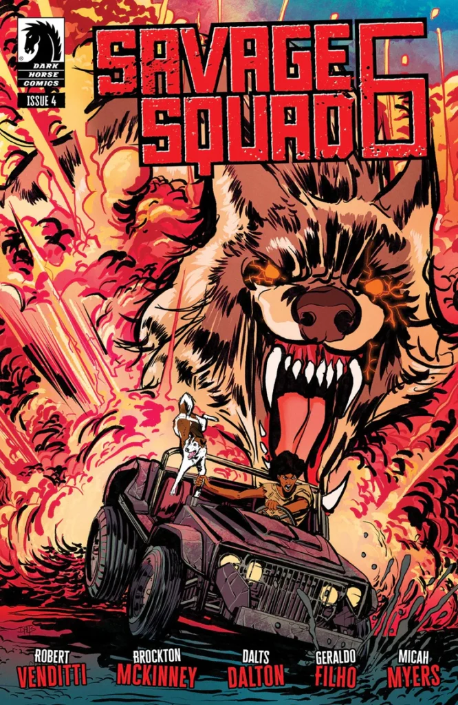 Savage Squad 6 #4 (Dark Horse Comics) New Comics