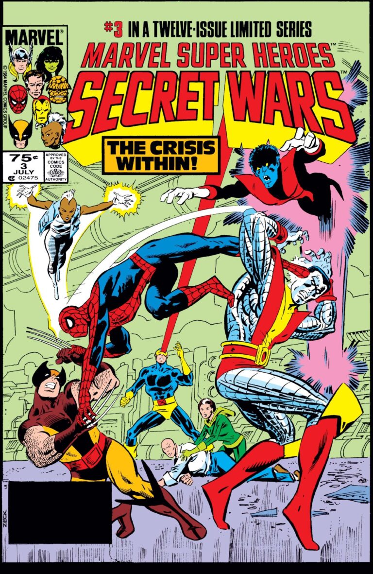 Marvel Super Heroes Secret Wars #3 - The Crisis Within released by Marvel on July 1984