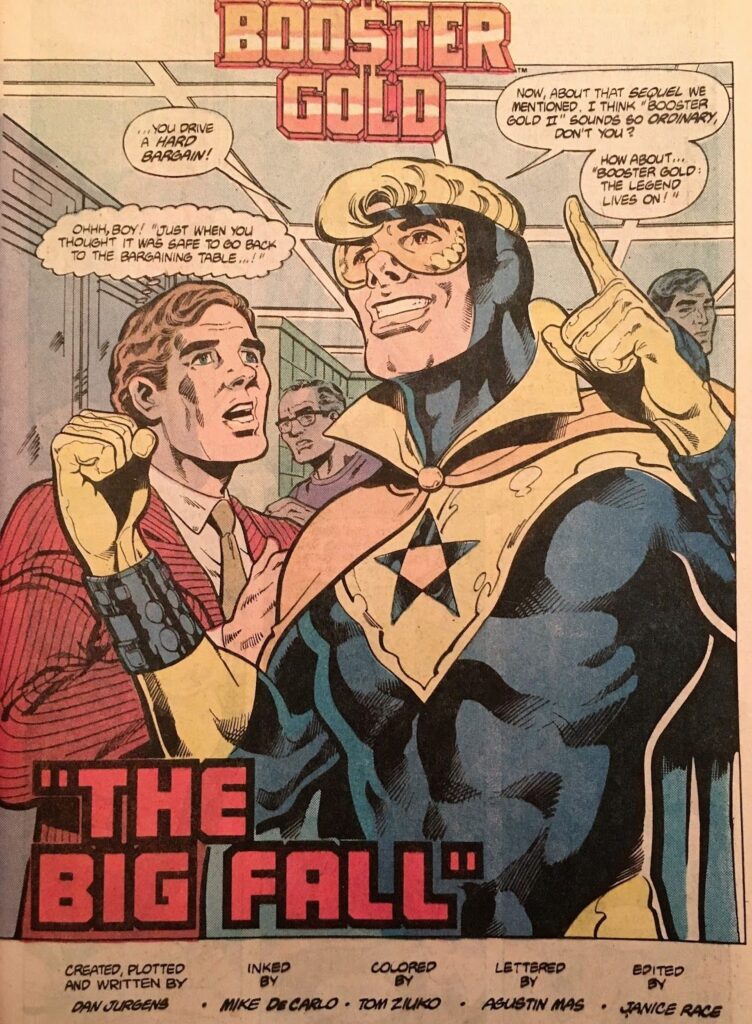 Booster Gold #1 (November 21, 1985)