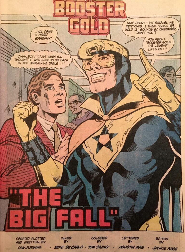 Booster Gold #1 (November 21, 1985)