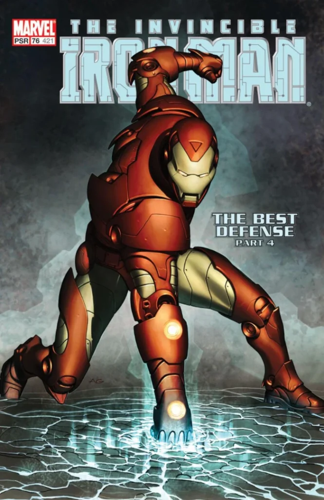 Iron Man #76 - The Best Defense, Part 4 - Advice and Consent released by Marvel on March 2004