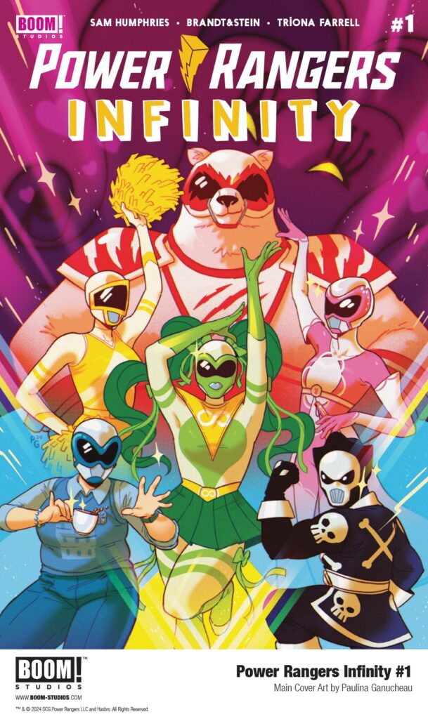 A New Team of POWER RANGERS Rises at BOOM! Studios