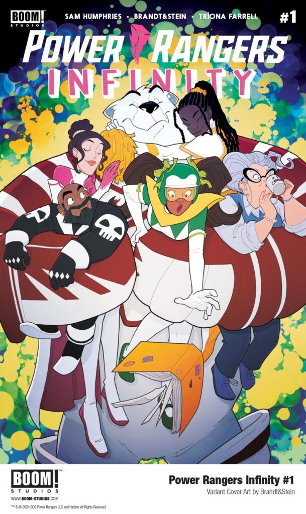 A New Team of POWER RANGERS Rises at BOOM! Studios