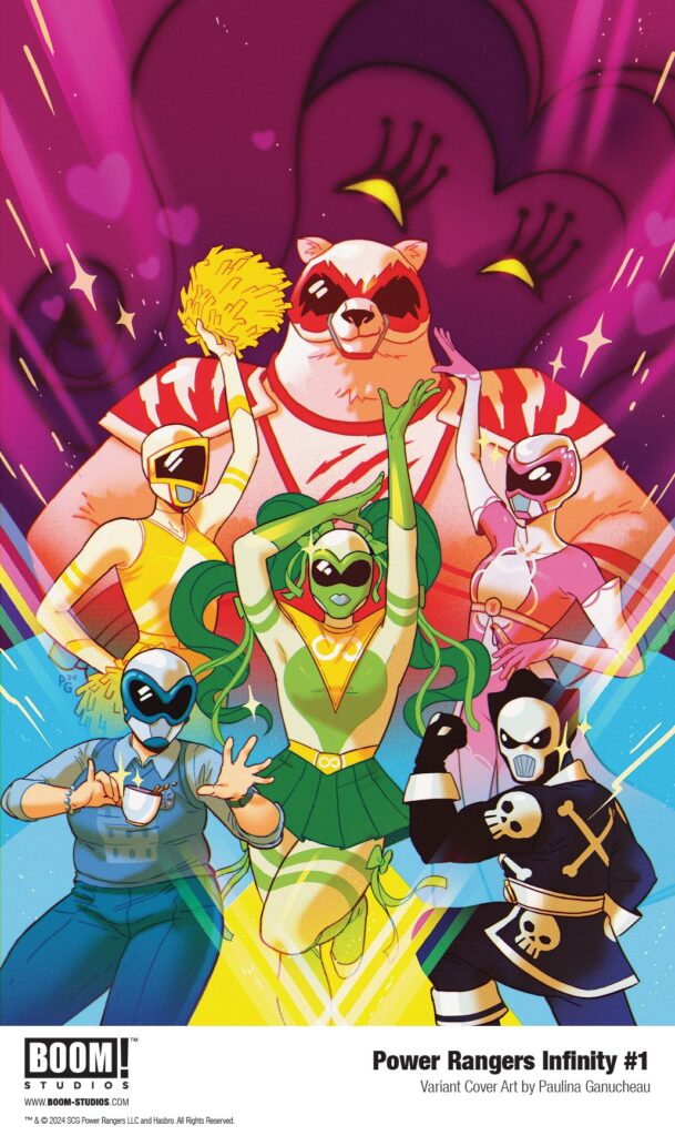 A New Team of POWER RANGERS Rises at BOOM! Studios