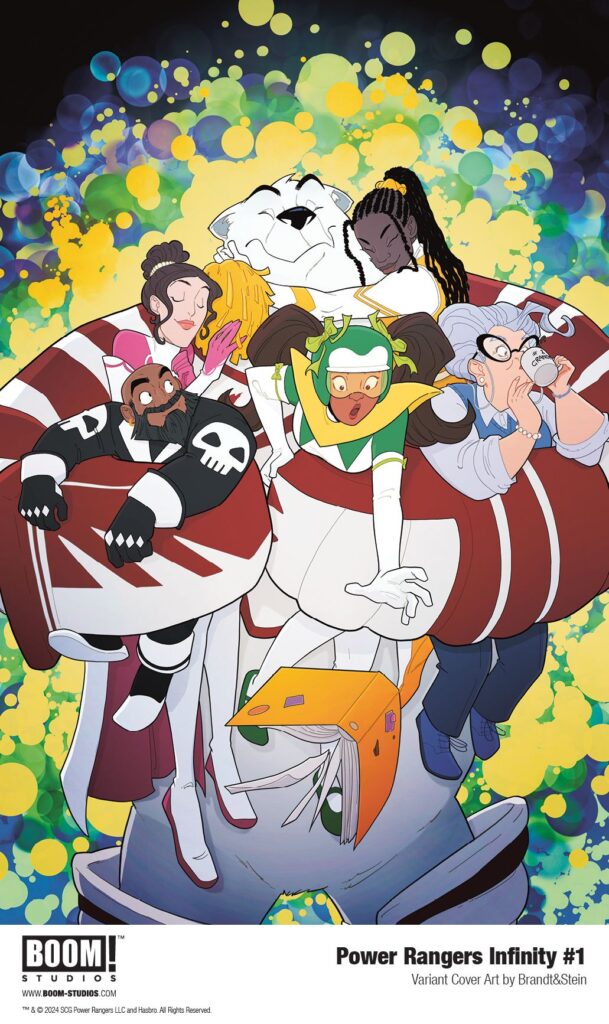 A New Team of POWER RANGERS Rises at BOOM! Studios