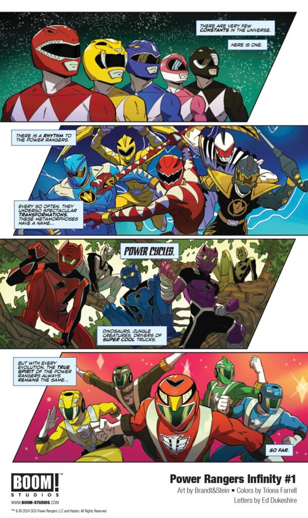 A New Team of POWER RANGERS Rises at BOOM! Studios
