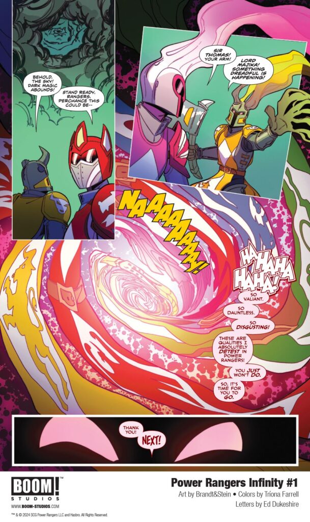 A New Team of POWER RANGERS Rises at BOOM! Studios