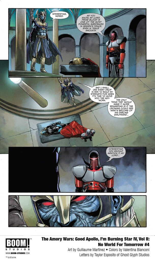 The Amory Wars: No World for Tomorrow #4 (BOOM! Studios) First Look
