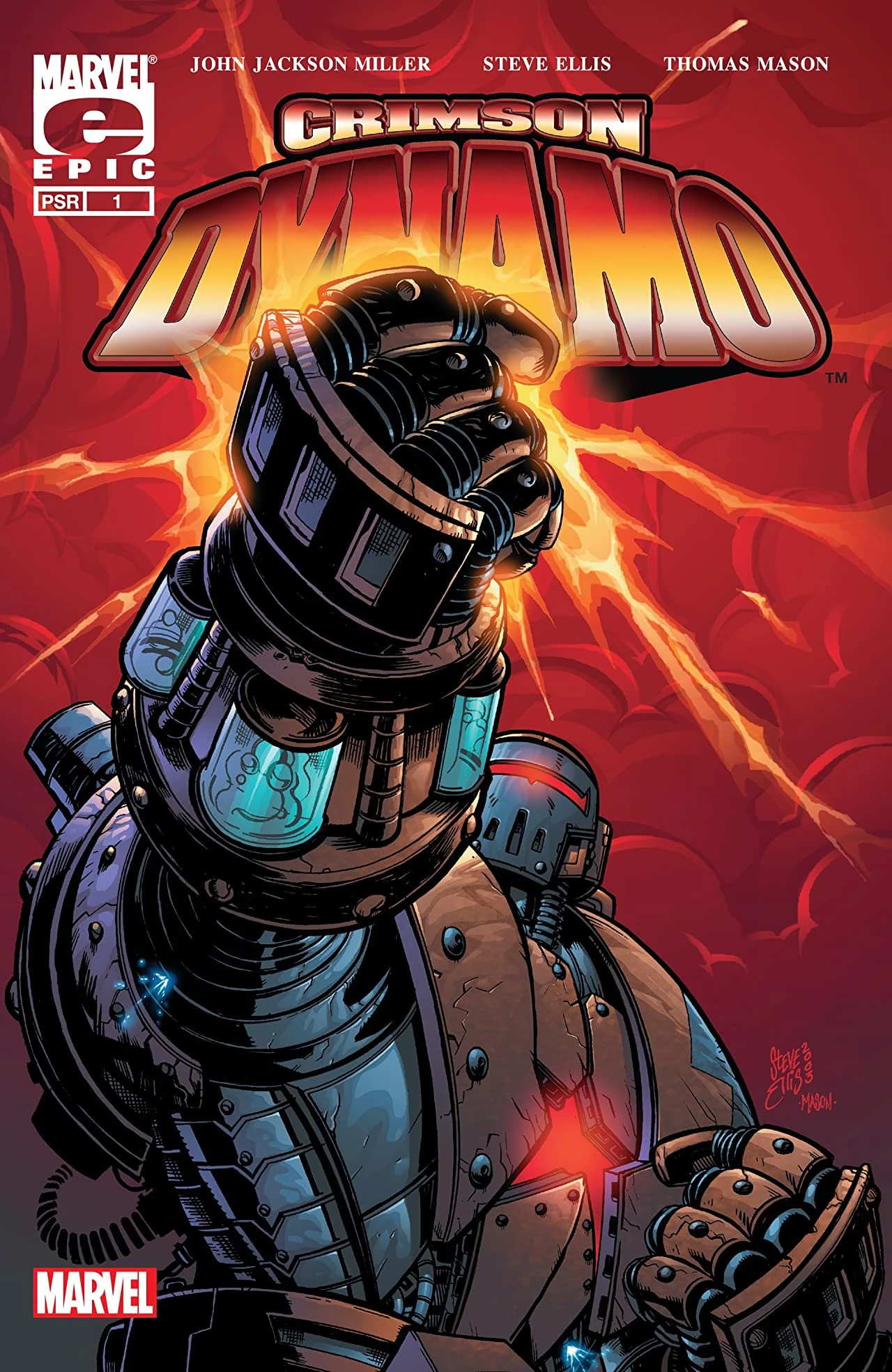 Crimson Dynamo (July 30, 2003) This Day In Comics