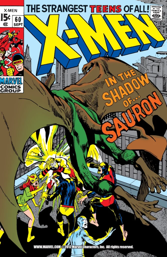 Karl Lykos (July 15, 1969) This Day In Comics - Sauron - X-Men #60