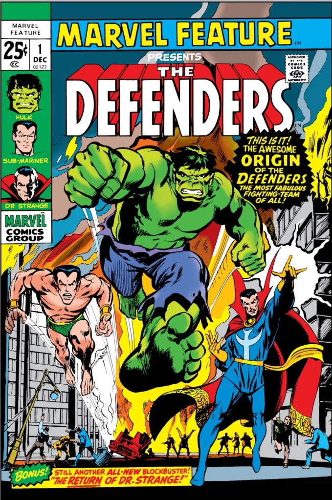 The Defenders (July 20, 1971) - This Day In Comics