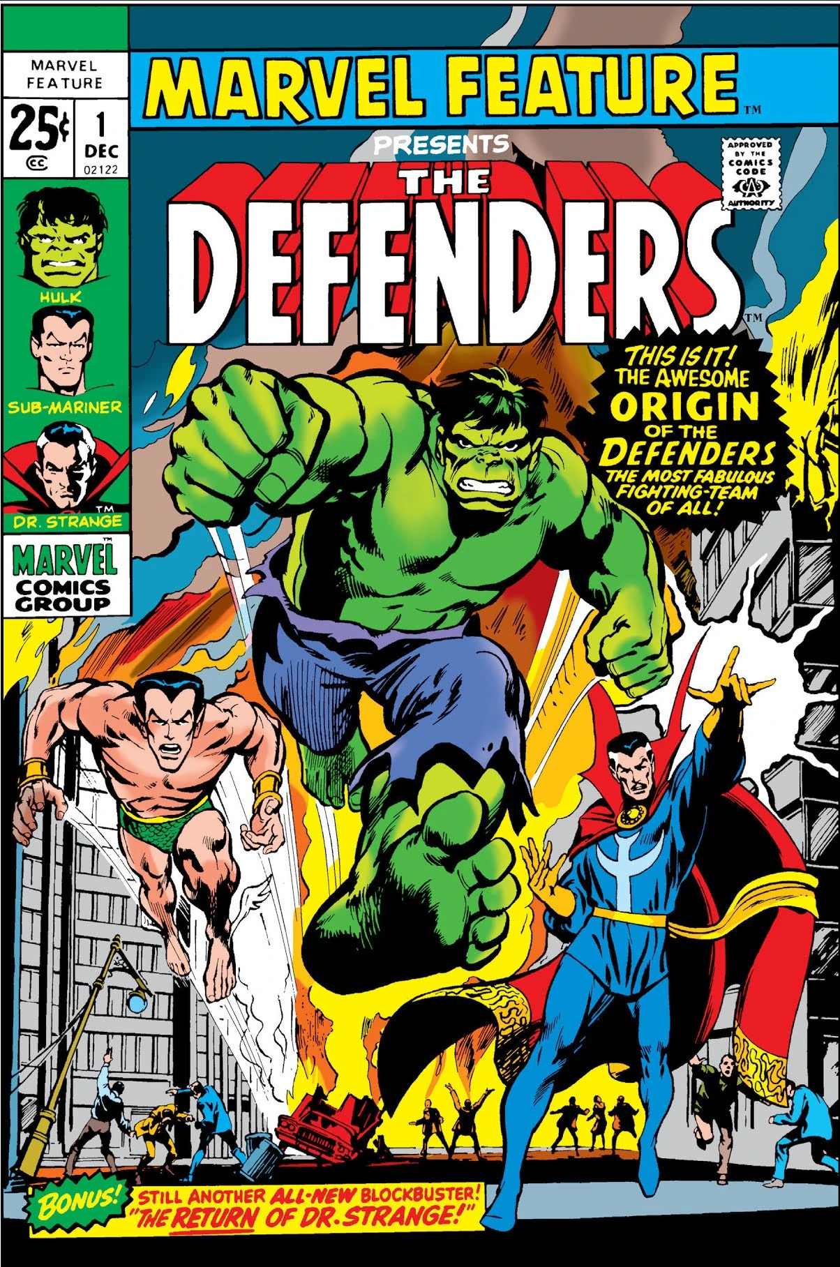 The Defenders (July 20, 1971) - This Day In Comics