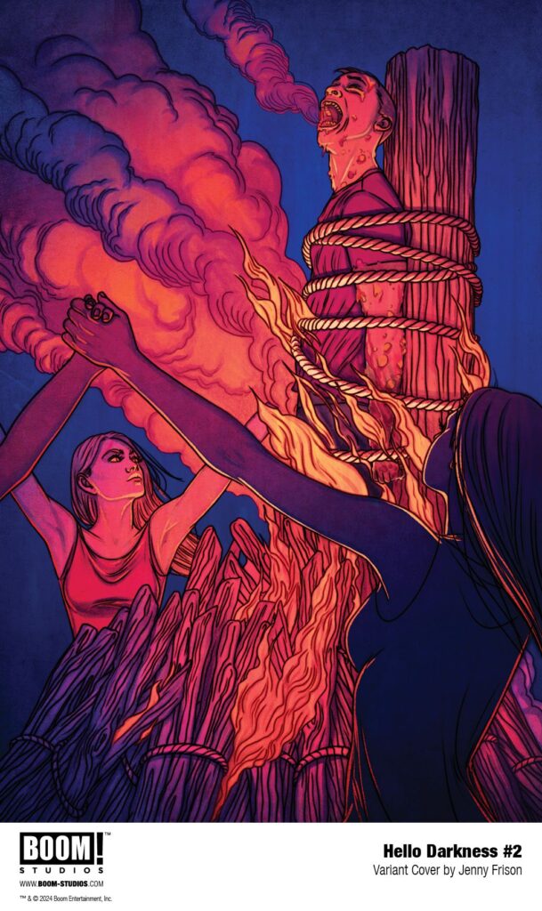 HELLO DARKNESS Dares You To Read On in Your First Look at Issue #2 - BOOM! Studios