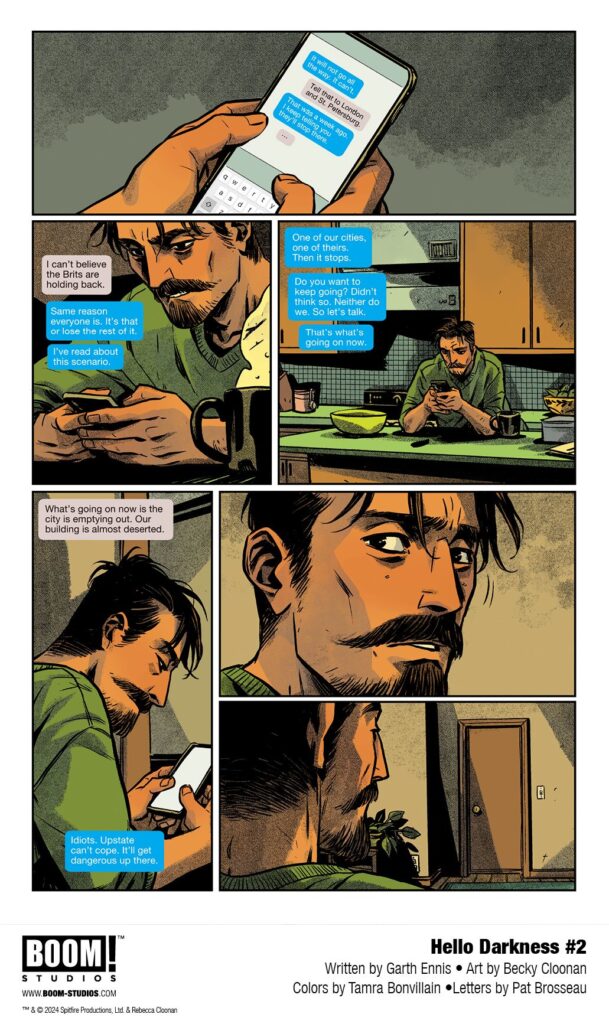 HELLO DARKNESS Dares You To Read On in Your First Look at Issue #2 - BOOM! Studios