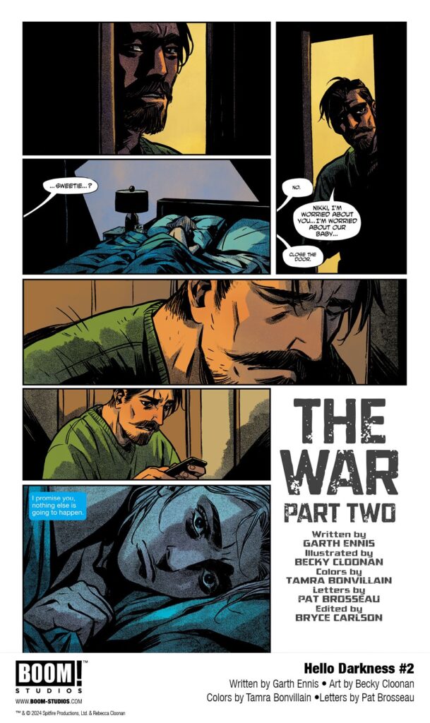 HELLO DARKNESS Dares You To Read On in Your First Look at Issue #2 - BOOM! Studios