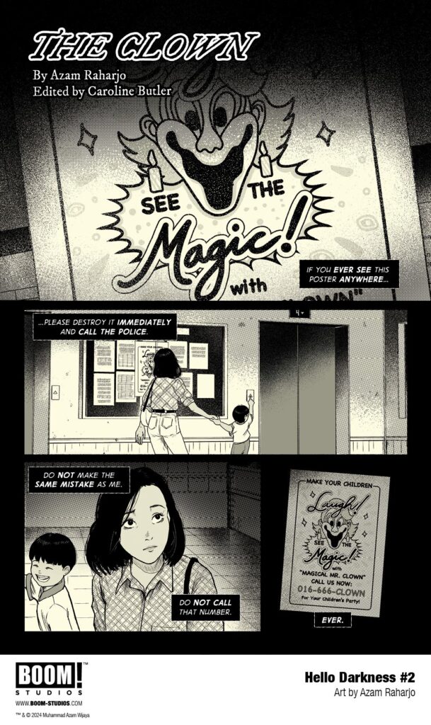 HELLO DARKNESS Dares You To Read On in Your First Look at Issue #2 - BOOM! Studios