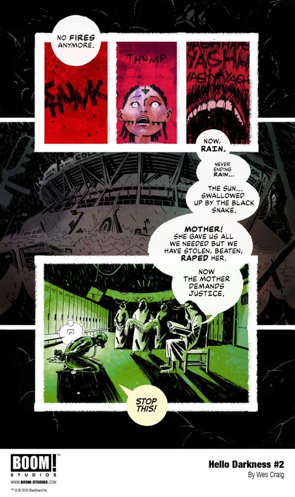 HELLO DARKNESS Dares You To Read On in Your First Look at Issue #2 - BOOM! Studios