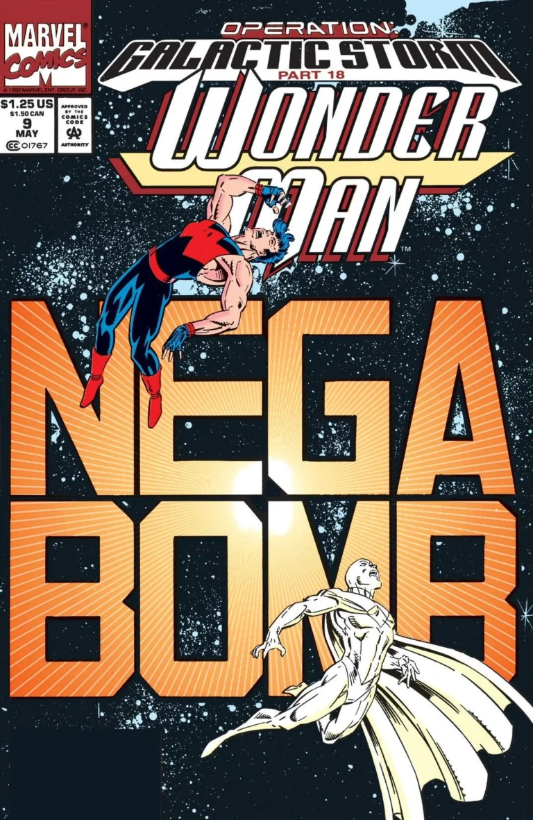 Wonder Man #9 - Big Decisions released by Marvel on May 1992