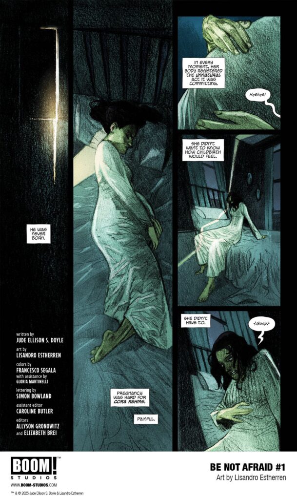 Be Not Afraid: New Horror Series from Doyle & Estherren