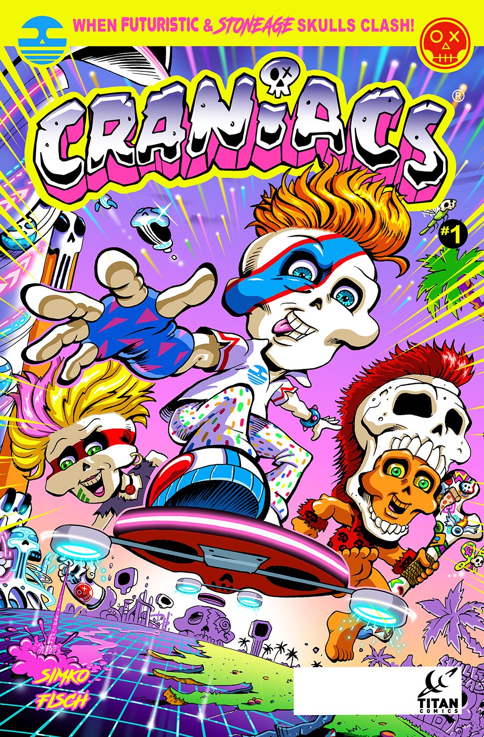 Craniacs Comic Book Series Announced by Titan Comics!