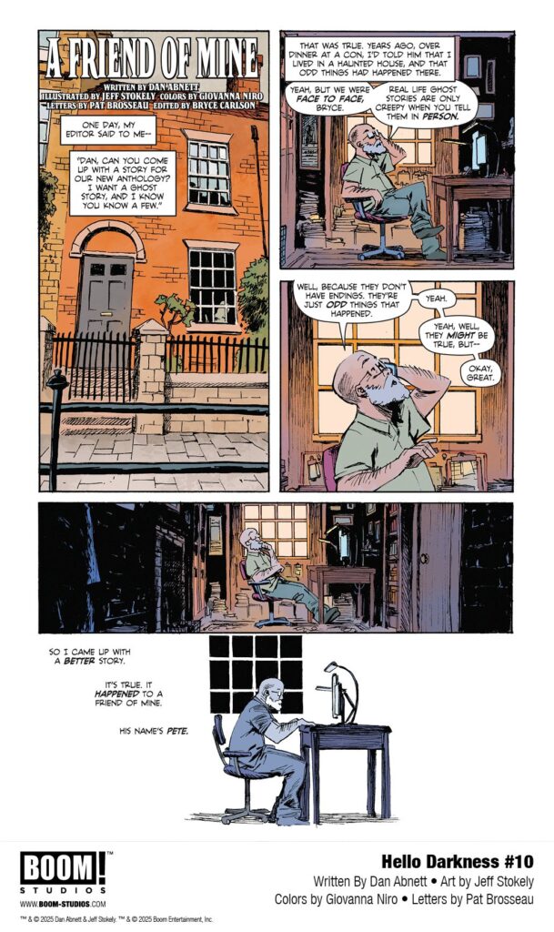 Hello Darkness #10: New Horror from BOOM! Studios