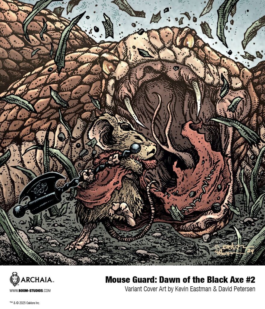 Mouse Guard: Dawn of the Black Axe #2 First Look
