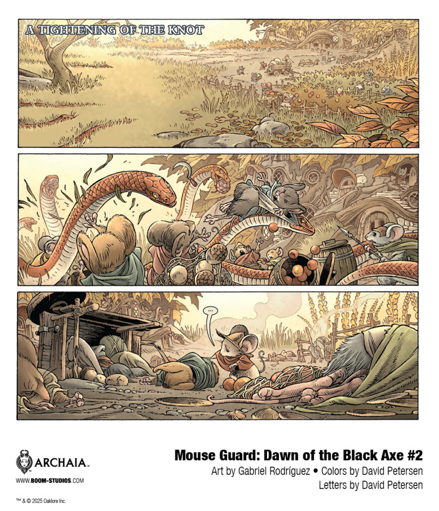Mouse Guard: Dawn of the Black Axe #2 First Look