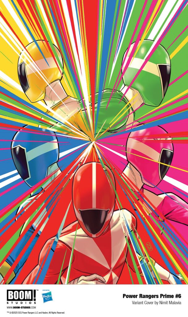 Power Rangers Prime #6 First Look - BOOM! Studios