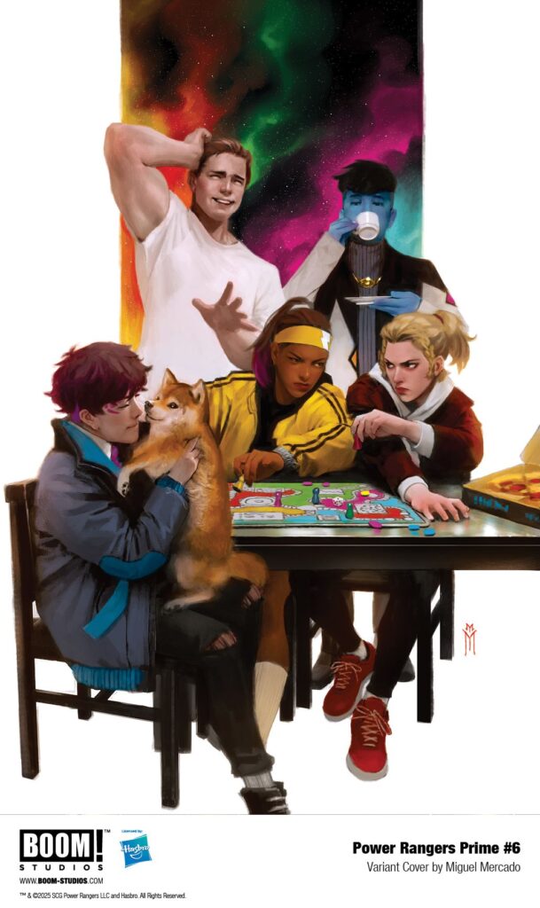 Power Rangers Prime #6 First Look - BOOM! Studios
