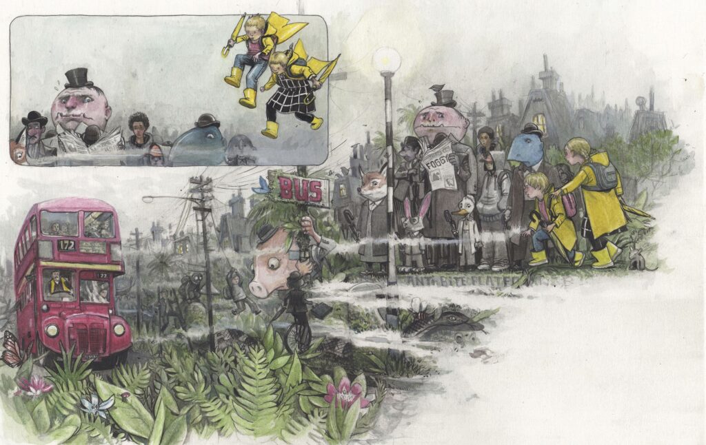 The Terrific Teacups: Remender & Dalrymple's New Graphic Nove