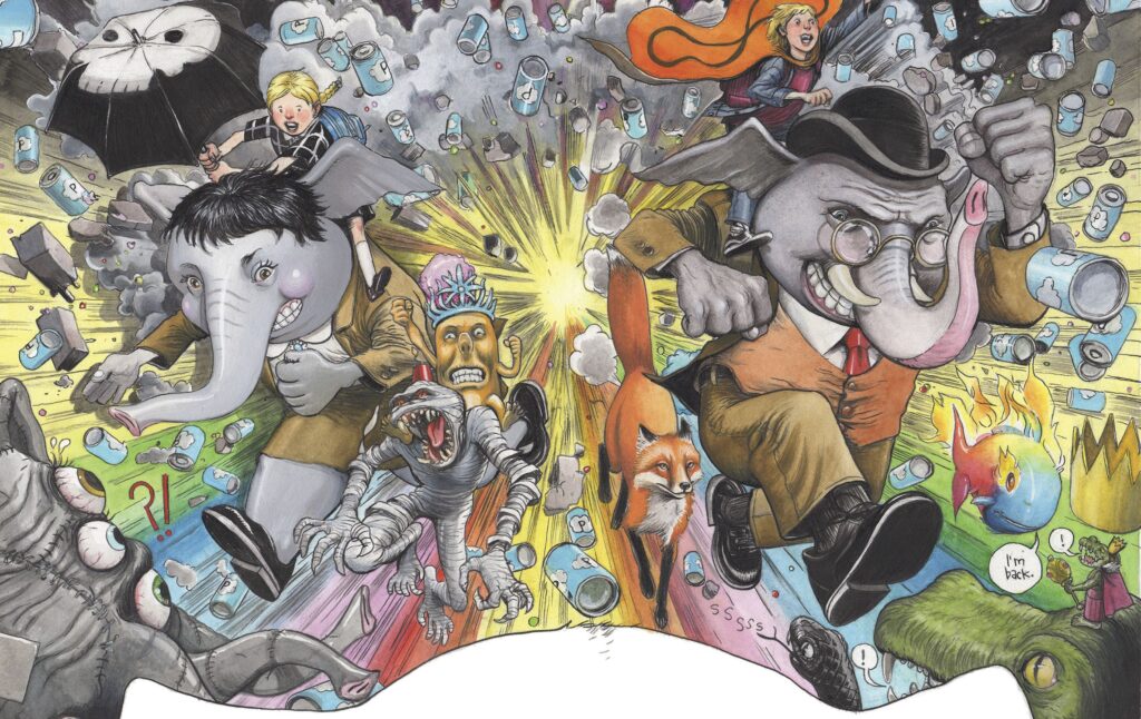 The Terrific Teacups: Remender & Dalrymple's New Graphic Nove