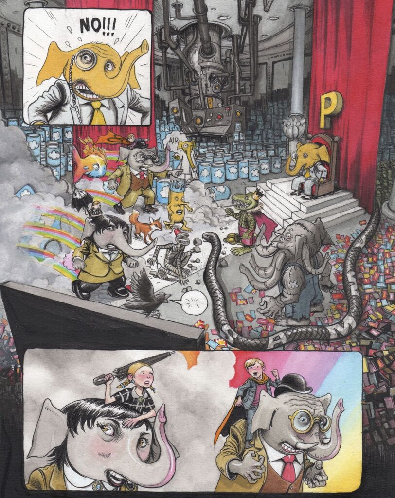 The Terrific Teacups: Remender & Dalrymple's New Graphic Nove