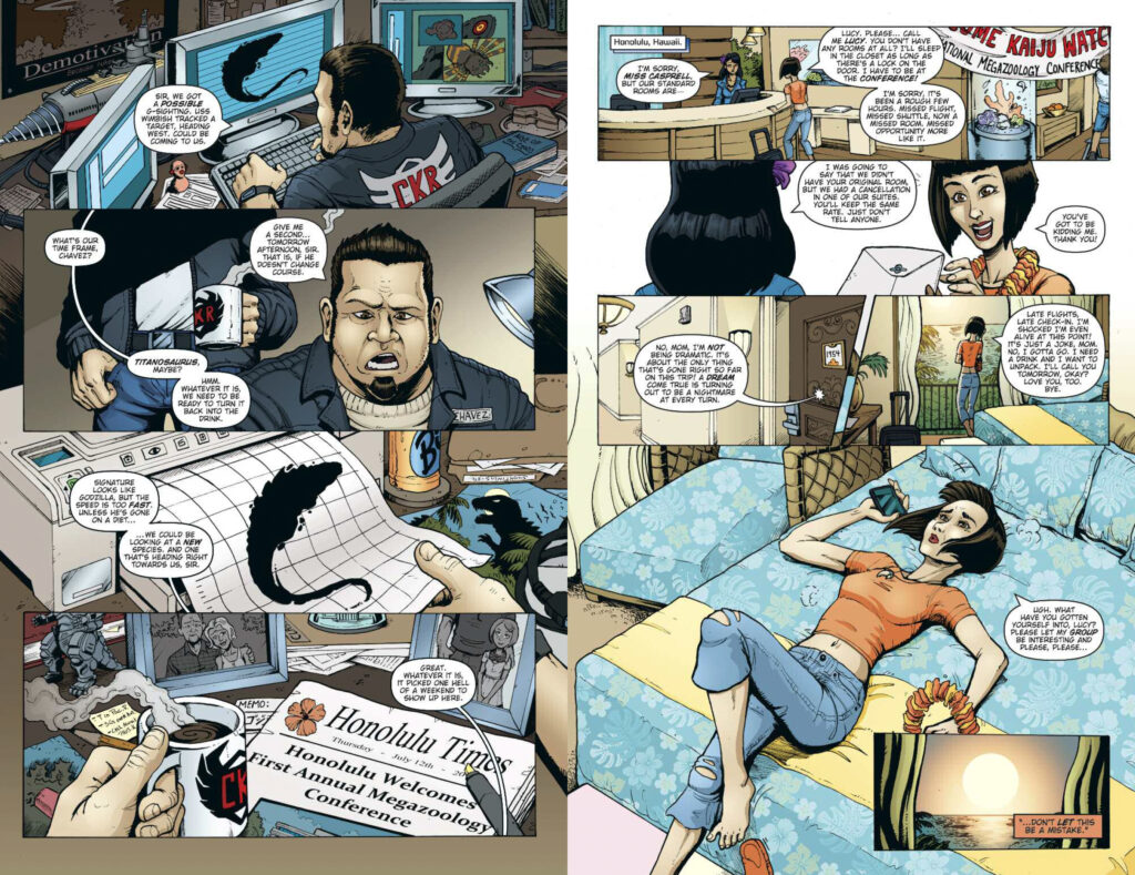 IDW's Godzilla Library Collection Vol 4: Rulers of Earth!