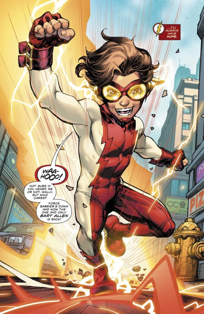 Bart Allen First Appearance: Flash #91 Debut!