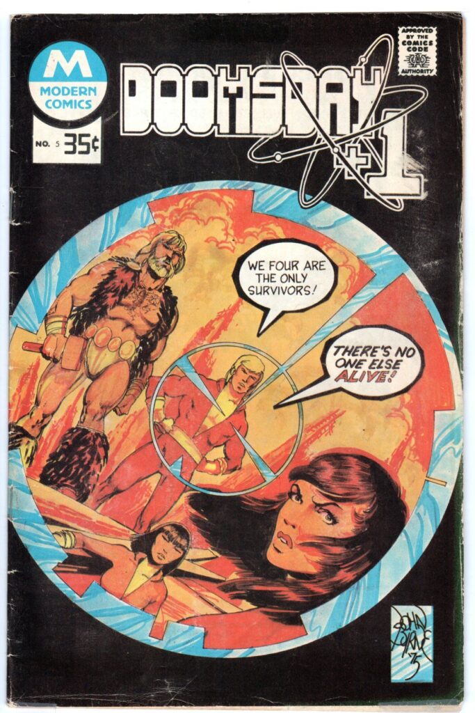 Doomsday + 1 Comic: Byrne's Charlton Debut