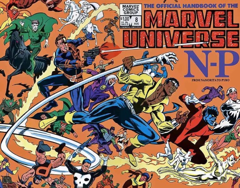 Official Handbook Marvel Universe 8: N-P Profiles