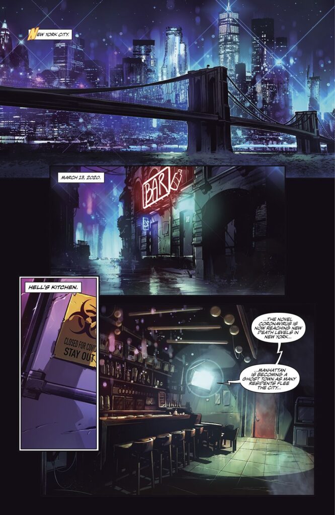 Dark Honor Comic: NYC Crime Thriller Hits in May