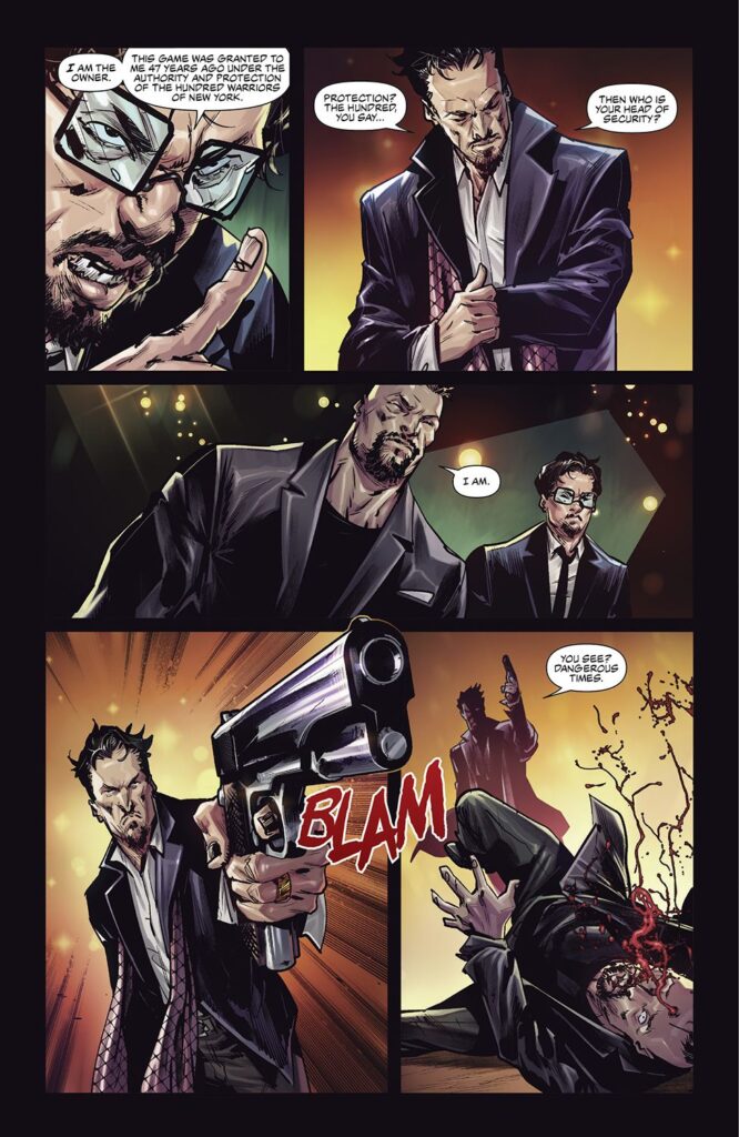 Dark Honor Comic: NYC Crime Thriller Hits in May