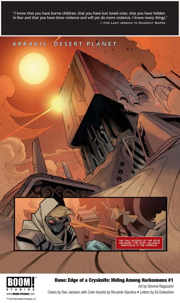 Dune Edge of a Crysknife