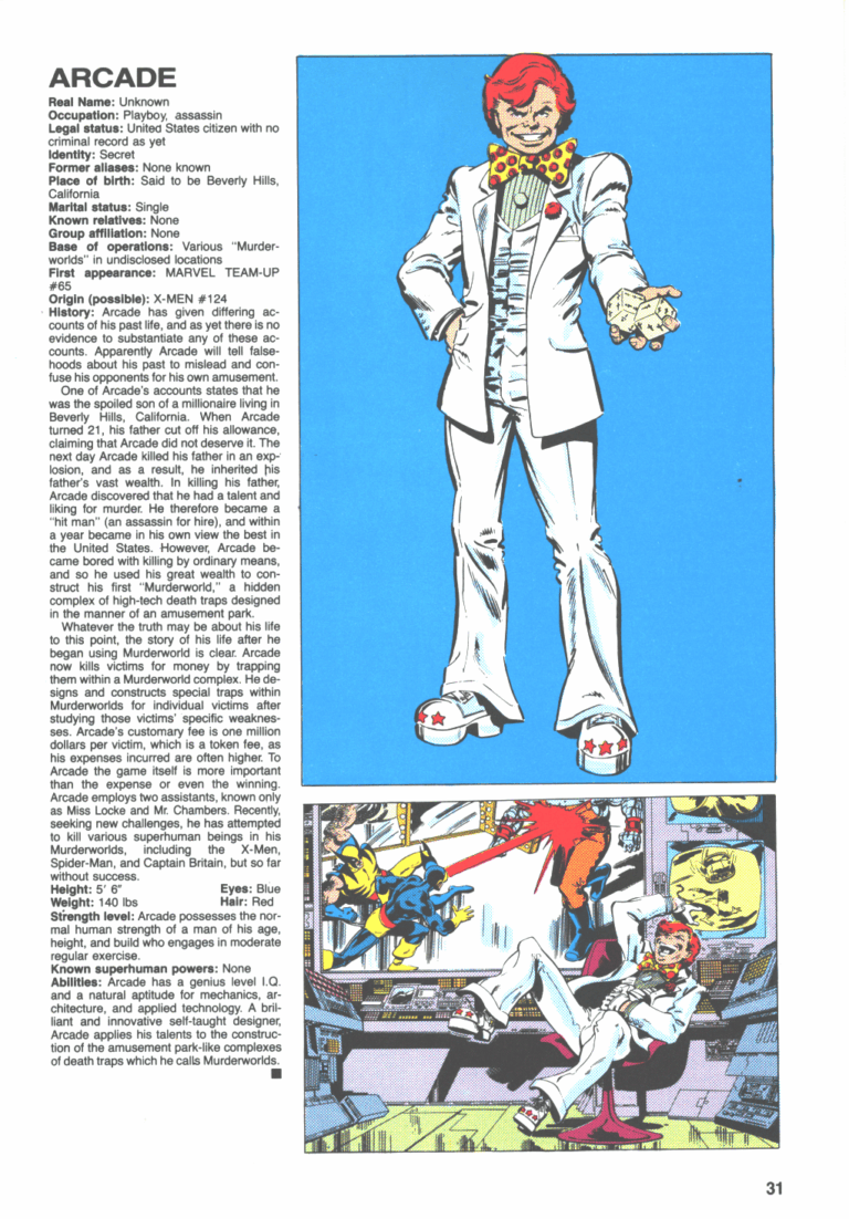 Marvel's Arcade: Master of Murderworld (1983)