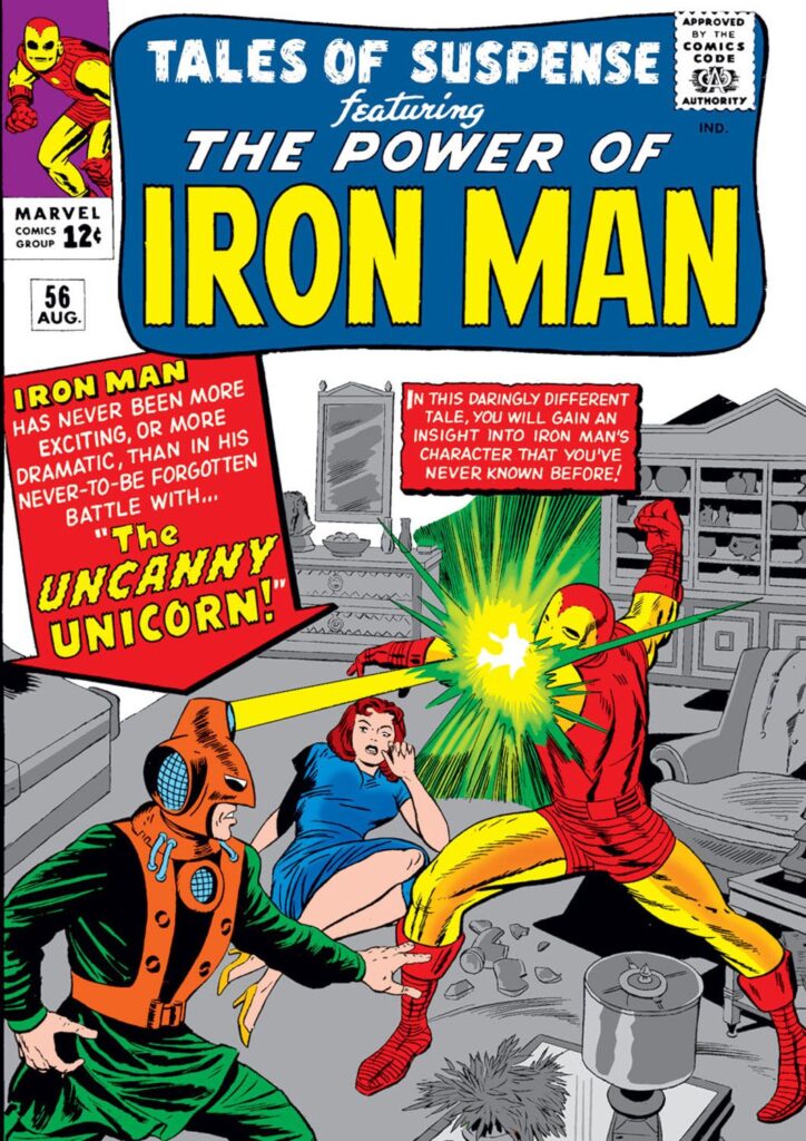 Marvel's Unicorn Debuts in Tales of Suspense #56