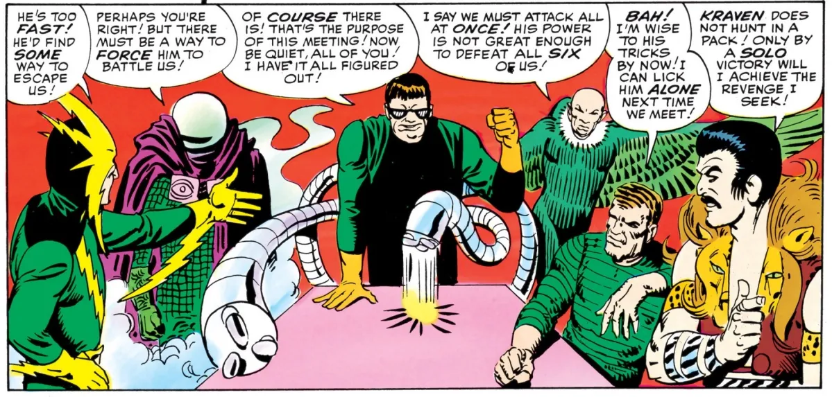 Sinister Six's First Appearance