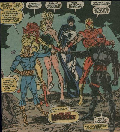 New Warriors first appearance